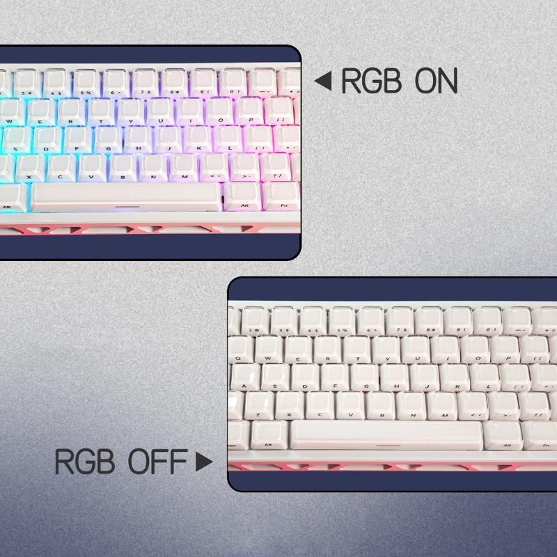 Desk Setup Height - Y1UB Mechanische Keycap-set met 132 toetsen