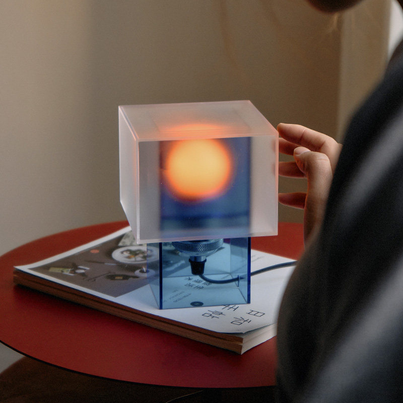 Desk Setup Aesthetic - Acryl bureaulamp Creatief esthetisch modern sfeervol