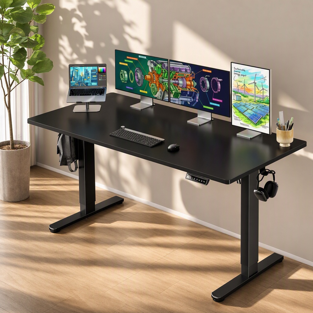 Desk Setup Height - Elektrisch in hoogte verstelbaar bureau, bureau