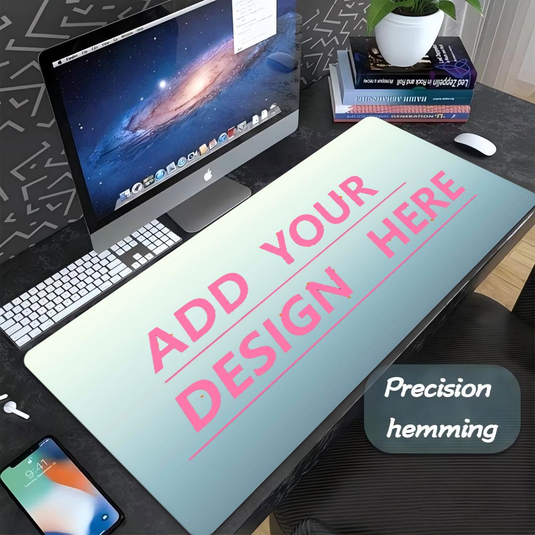 Desk Setup Mat - Gepersonaliseerde op maat gemaakte muismat met
