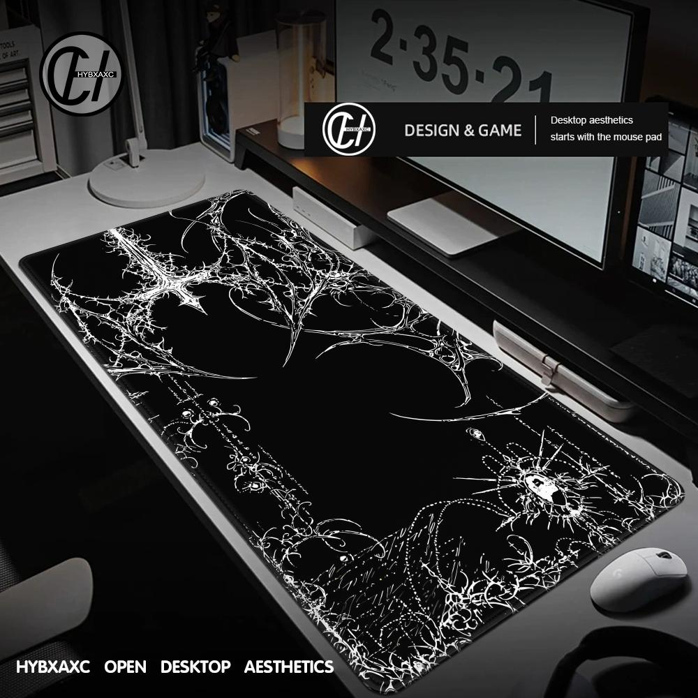 Zwart Wit Cybersigilism Bureau - Desk Setup Aesthetic recensie en prijs