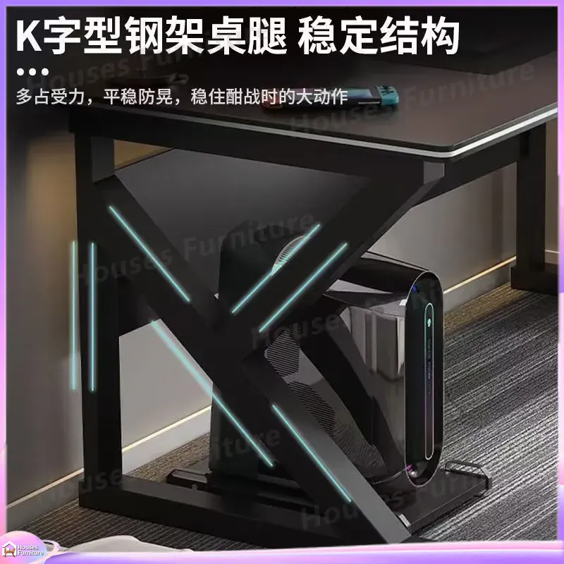 Cafe Metal Gaming Desk Zwarte  - Desk Setup L Shaped recensie en prijs