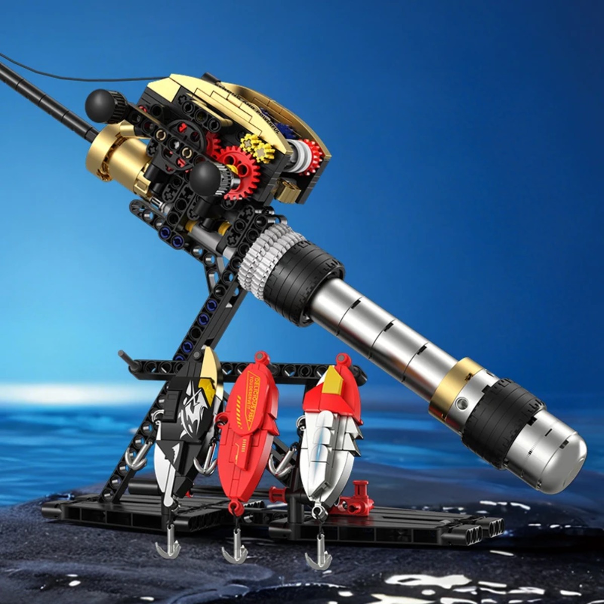MOC Hengelmodel Bouwset, Mecha - Desk Setup Kit recensie en prijs