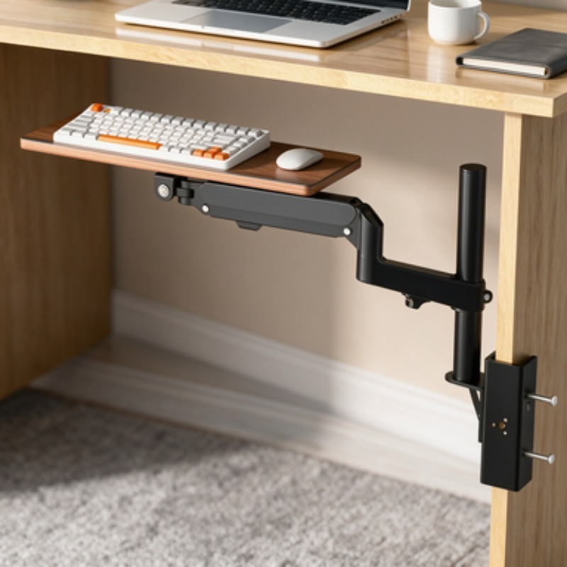 Bespaar ruimte onder het burea - Desk Setup Living Room recensie en prijs