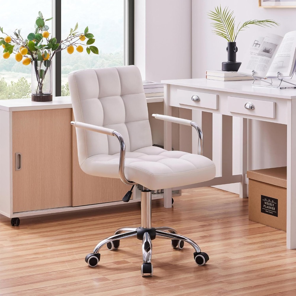 Vanity bureaustoel - Gestoffee - Desk Setup Height recensie en prijs