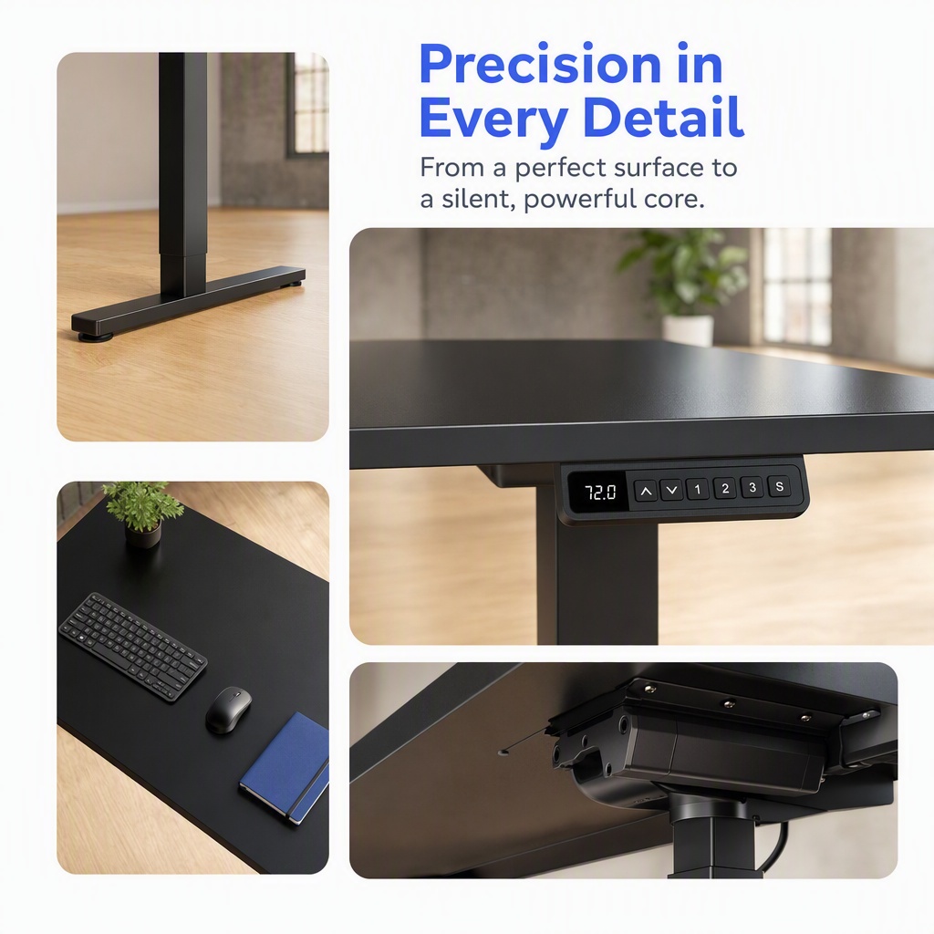 Elektrisch in hoogte verstelba - Desk Setup Height recensie en prijs