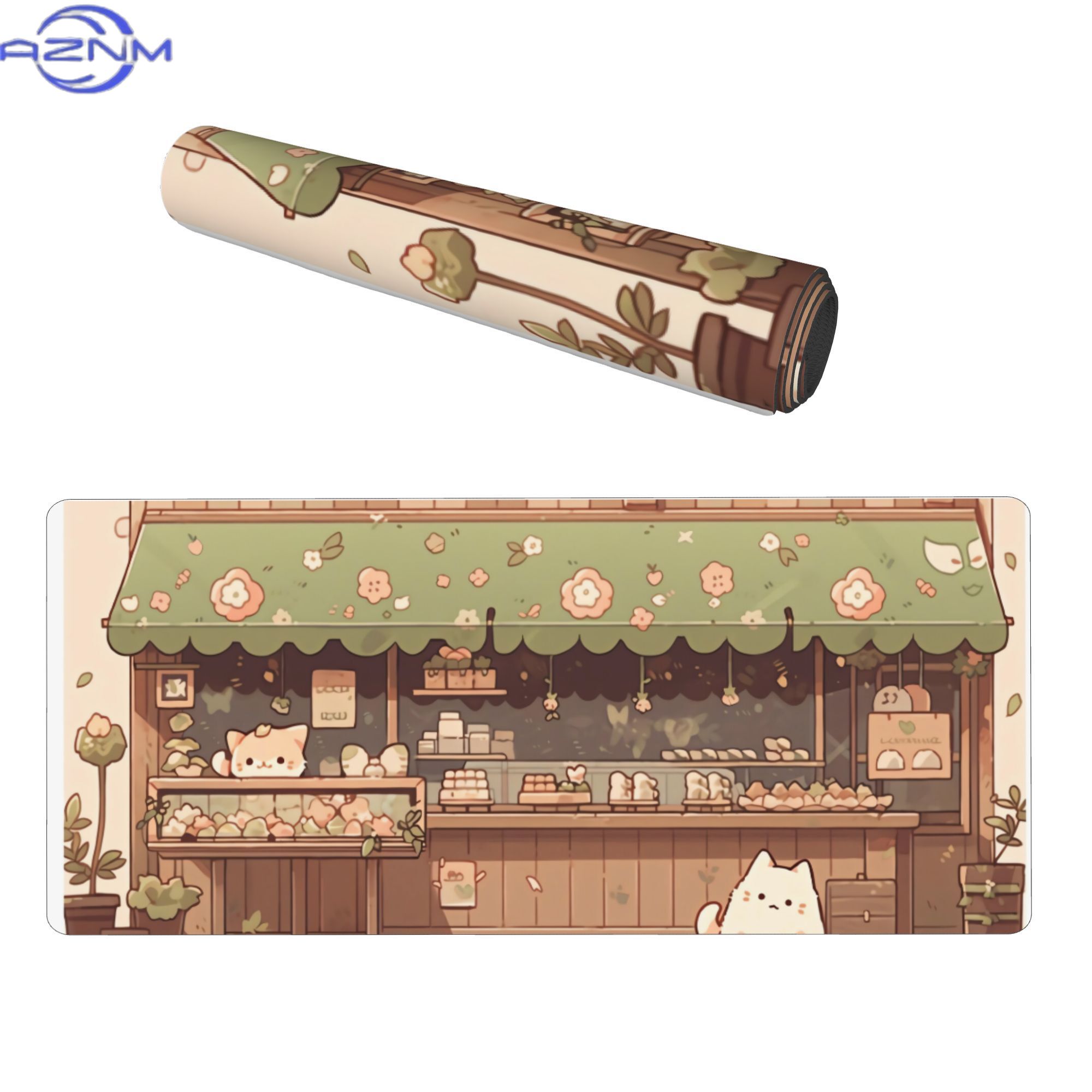 Cat Bakery Aesthetic Green Sho - Your Desk Setup recensie en prijs