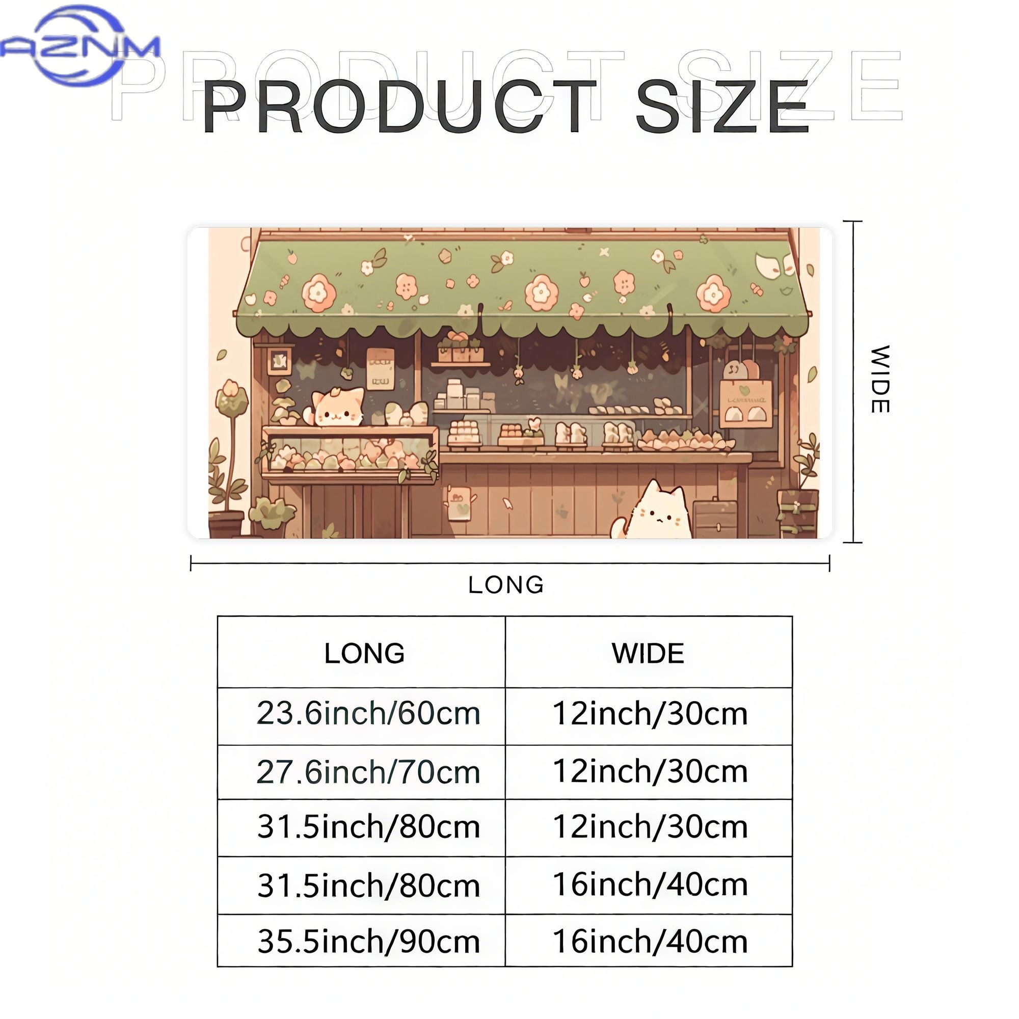 Cat Bakery Aesthetic Green Sho - Your Desk Setup recensie en prijs
