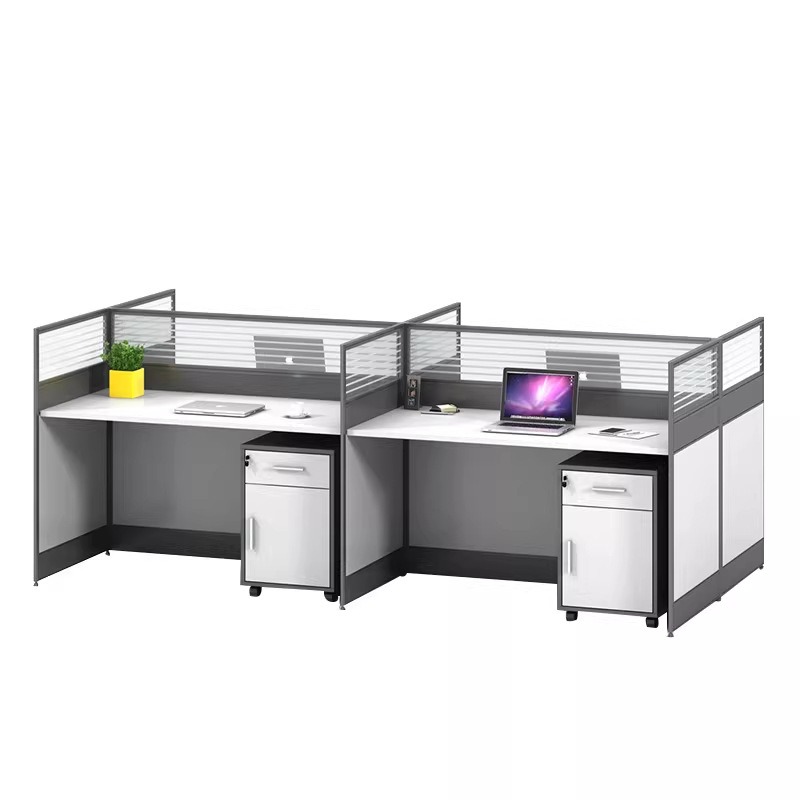Witte bureauhoekopstelling voo - Desk Setup L Shaped recensie en prijs