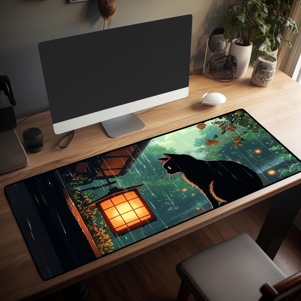 Anime Bureaumat Leuke Groene B - Desk Setup Aesthetic recensie en prijs