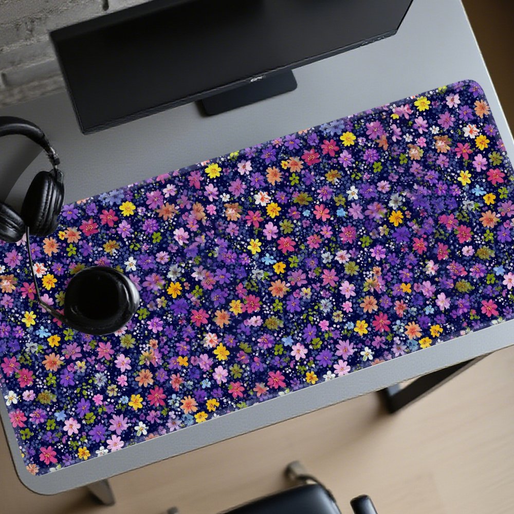 Bureaumat met bloemenpatroon,  - Desk Setup Aesthetic recensie en prijs