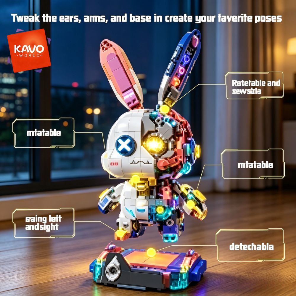 KAVOWORLD 1377-delige Robot Ko - Desk Setup Kit recensie en prijs