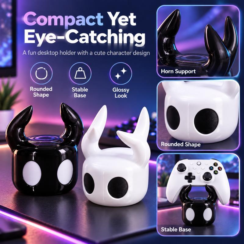 Leuke gehoornde gamecontroller - Desk Setup Cute recensie en prijs