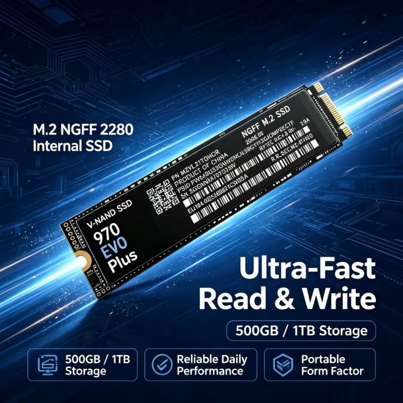 970 EVO plus M.2 NGFF SSD 7200 - Samsung Ssd 980 Pro recensie en prijs