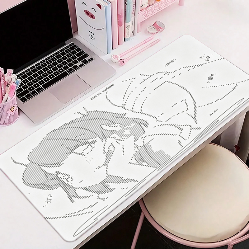 1 Stuks Lederen Muismat Anime  - Desk Setup Mat recensie en prijs