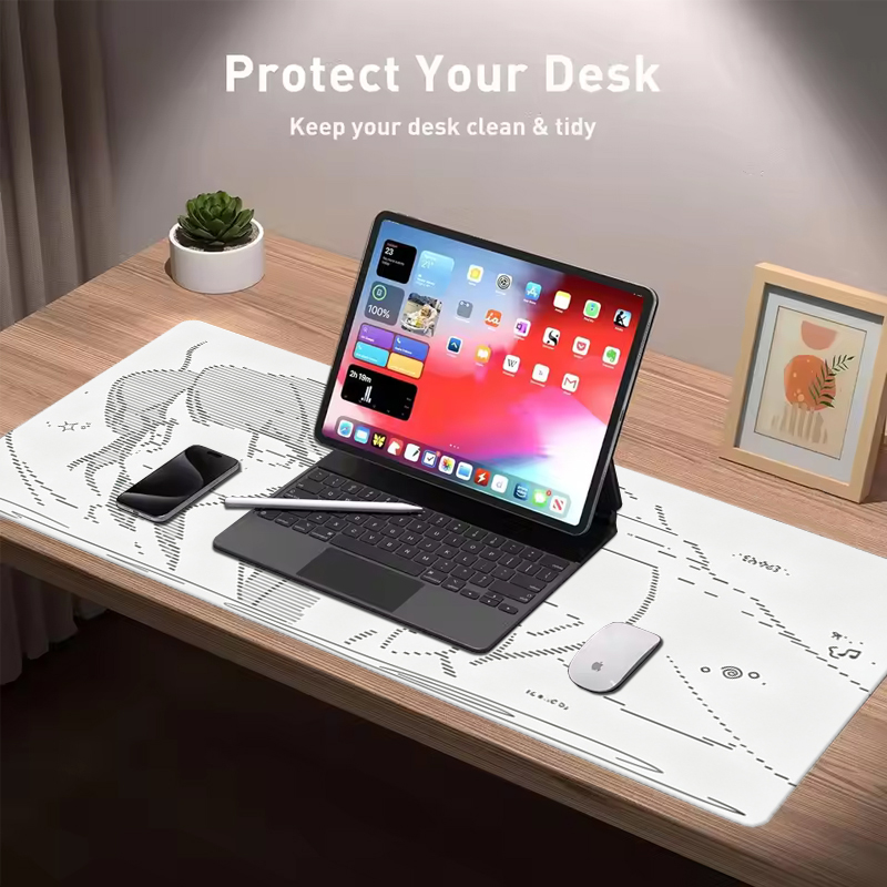 1 Stuks Lederen Muismat Anime  - Desk Setup Mat recensie en prijs