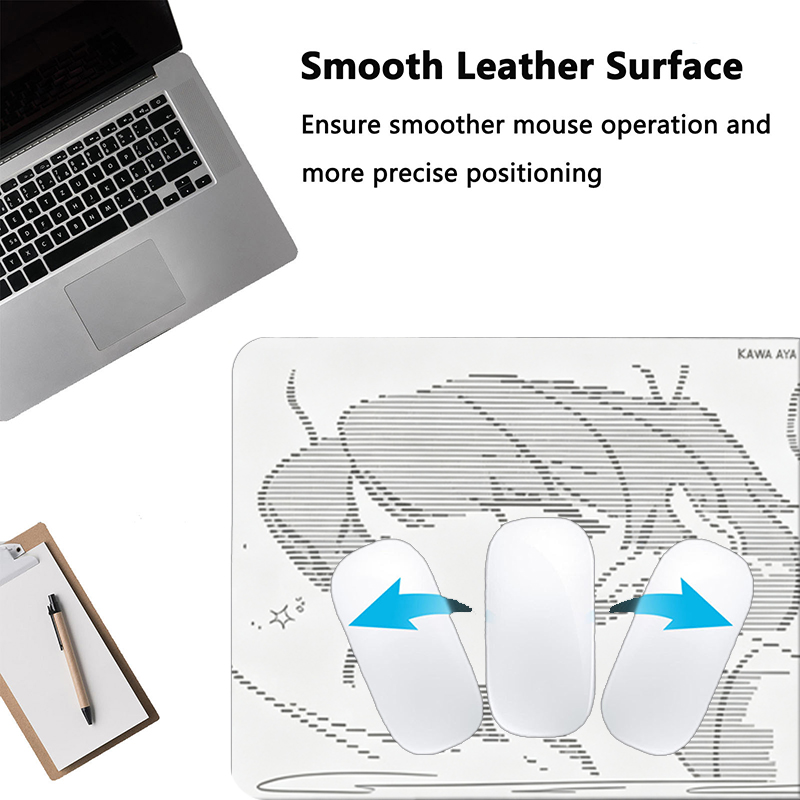 1 Stuks Lederen Muismat Anime  - Desk Setup Mat recensie en prijs
