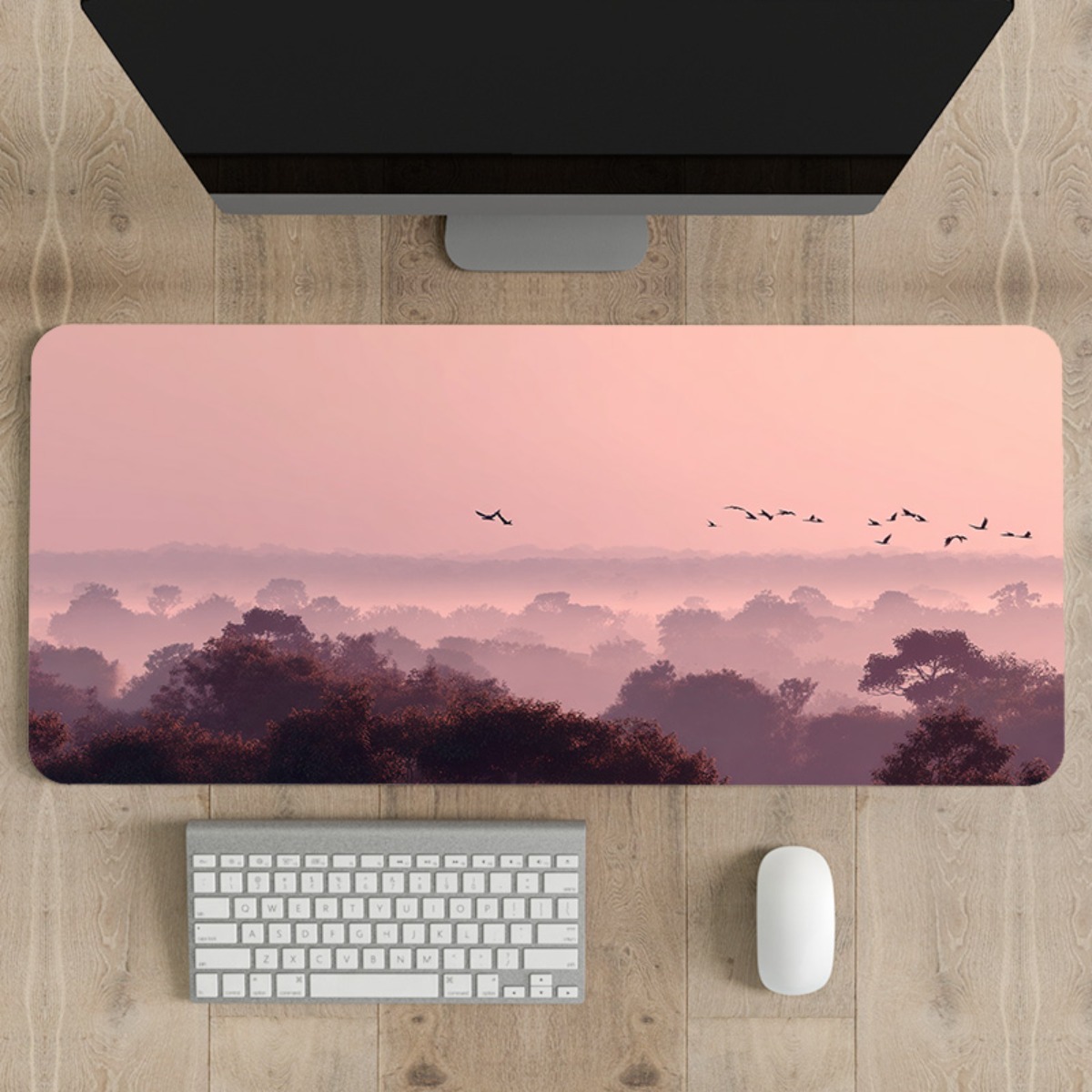 Dromerige roze en paarse Sky X - Your Desk Setup recensie en prijs